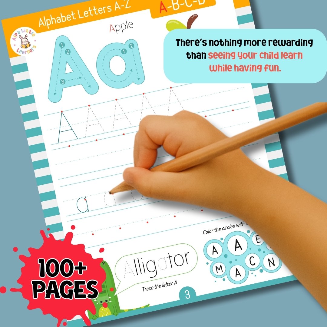 Ultimate Alphabet Tracing Activity Book PDF (100+ Printable Pages) - Image 3