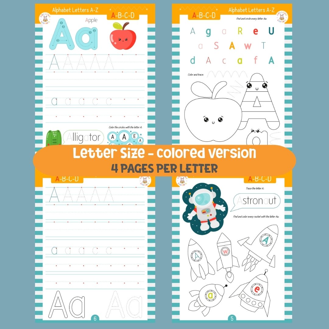 Ultimate Alphabet Tracing Activity Book PDF (100+ Printable Pages) - Image 4