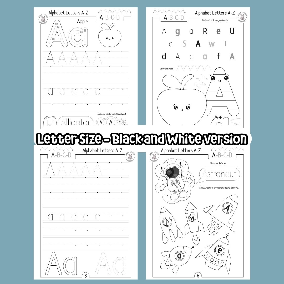 Ultimate Alphabet Tracing Activity Book PDF (100+ Printable Pages) - Image 5