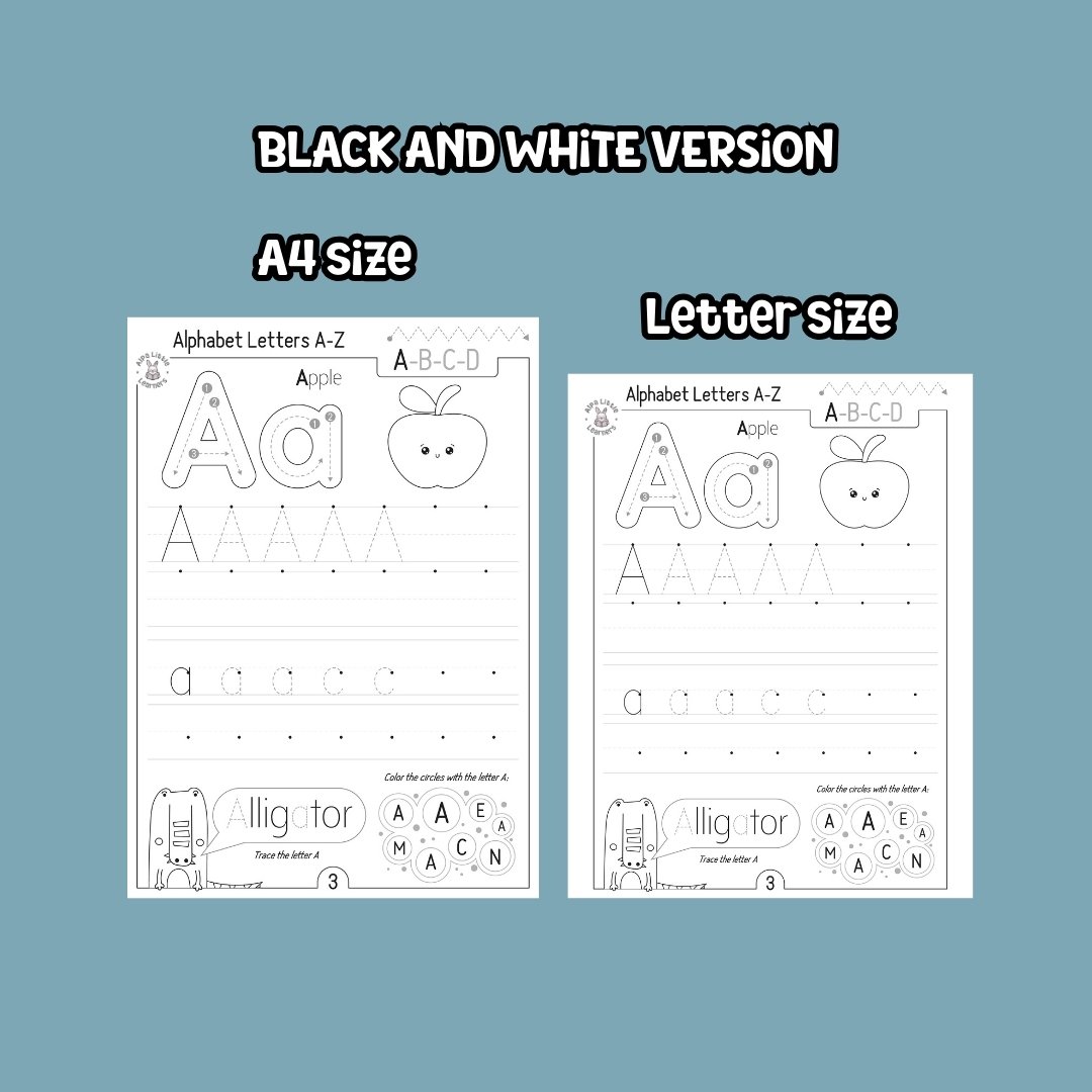 Ultimate Alphabet Tracing Activity Book PDF (100+ Printable Pages) - Image 6