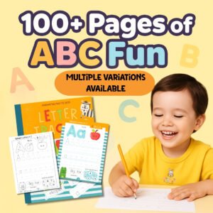 Ultimate Alphabet Tracing Activity Book PDF (100+ Printable Pages)