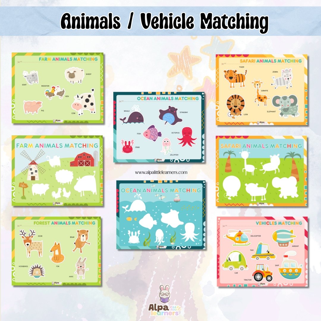 My First Busy Book – Cut and Glue Edition (100+ Printable Pages - PDF) - Image 5